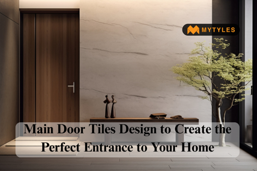 Maindoor Tiles Design For Perfect Entrance to Your Home