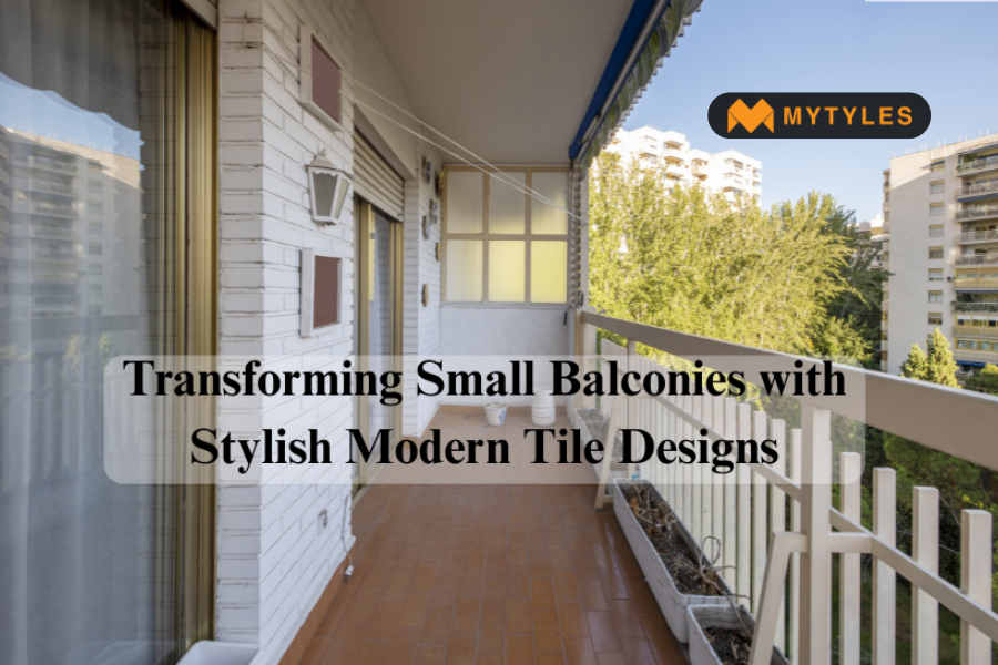 Transforming Small Balconies with Modern Tile Designs
