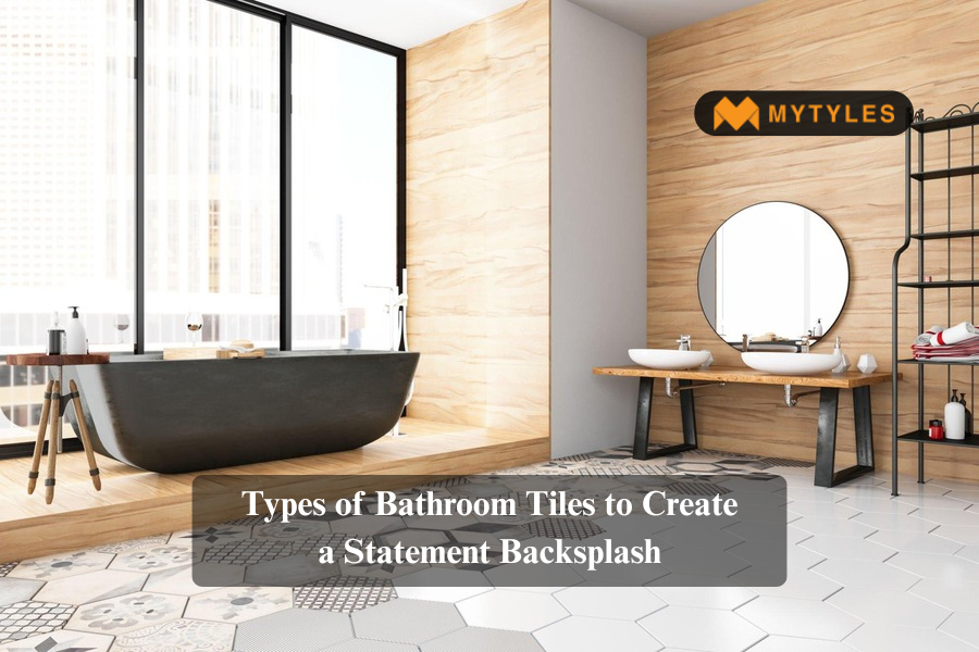 Types of Bathroom Tiles to Create a Statement Backsplash