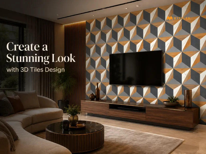 Modern 3D Tiles Design Guide for Feature Walls