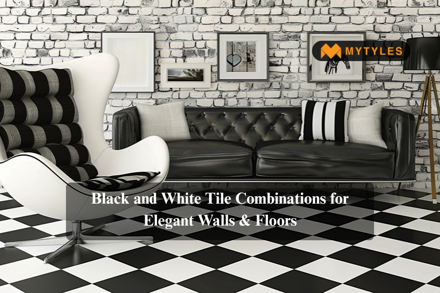 Black and White Tile Combinations for Elegant Walls & Floors