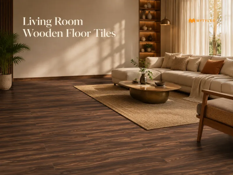  Make Your Living Room Shine with Wooden Tiles