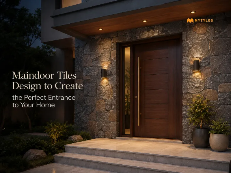 Maindoor Tiles Design For Perfect Entrance to Your Home