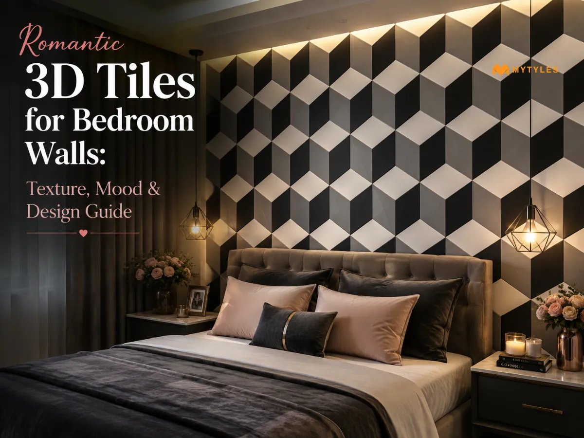 3D Bedroom Wall Tiles Romantic Designs & Styling Guide