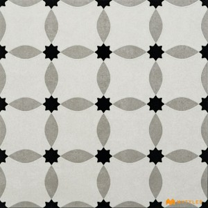 undefined-Ceramic Grey Moroccan Floor and Wall Code29289 (300x300mm, Matt)