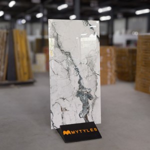 undefined-Vitrified White Floor and Wall Tile Code28991 (600x1200mm, Hi-Glossy)
