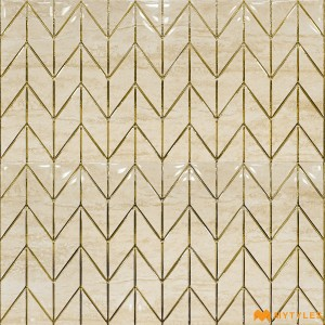 undefined-Imported Ceramic Wall Tile Code19641 (300x600mm, Glossy)