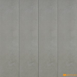 undefined-Vitrified Gray Floor and Wall Tile Code32913 (300x1200mm, Matt)