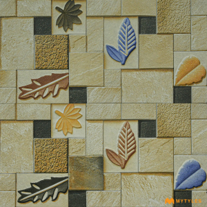 undefined-Vitrified Elevation Wall Tile Code25374 (300x600mm, Matt)
