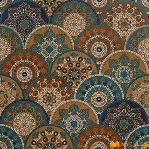 undefined-Ceramic Moroccan Tile Code17859 (300x300mm, Matt)