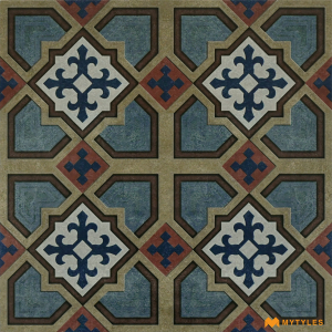 undefined-Ceramic Moroccan Tile Code3614 300x300mm Matt
