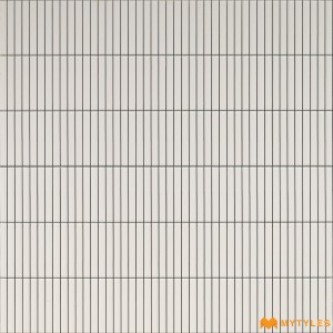 undefined-Ceramic White Kitkat Wall Tile Code33968 (300x600mm, Matt)