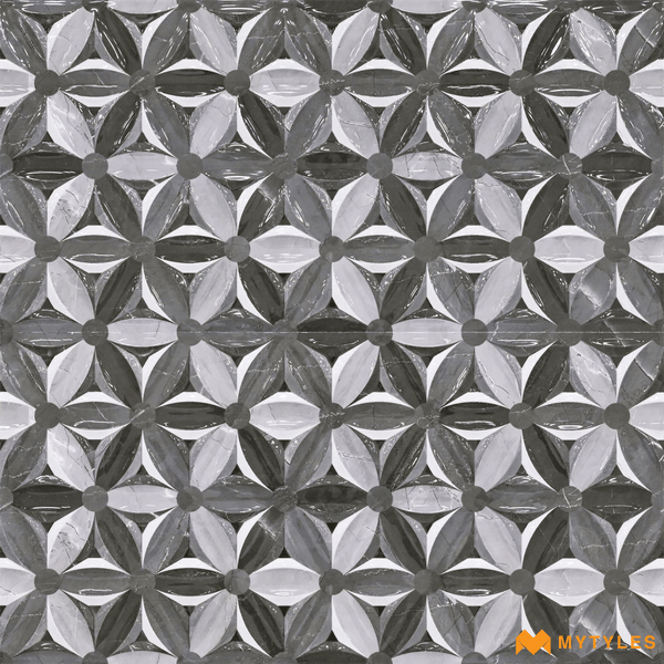Digital Wall Tile Concept-Ceramic Grey Wall Tile Code27521 (300x600mm, Glossy)