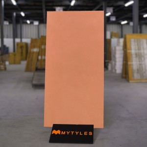 undefined-Vitrified Pink Floor and Wall Tile Code31939 (600x1200mm, Matt)