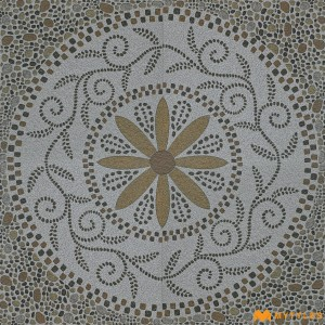 undefined-Vitrified Gray Digital Parking Floor and Wall Tile Code28879 (300x300mm, Matt)