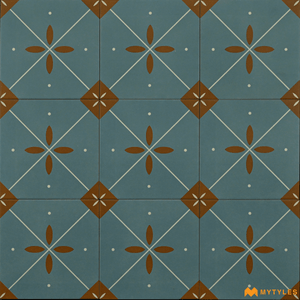 undefined-Ceramic Moroccan Tile Code19700 (200x200mm, Matt)