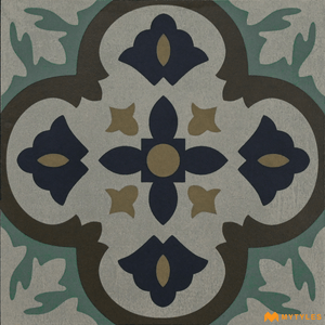 undefined-Vitrified Moroccan Tile Code2011 (200x200mm, Matt)