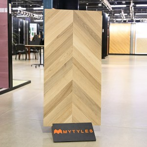 undefined-Vitrified Brown Wooden Floor and Wall Tile Code37075 (600x1200mm, Matt)