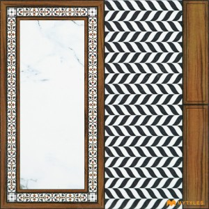 undefined-White Carpet Floor and Wall Tile Code29291B (300x300mm, Matt)