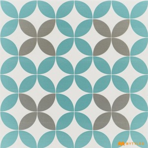 undefined-Ceramic Blue Moroccan Tile Code25905 (300x300mm, Matt)