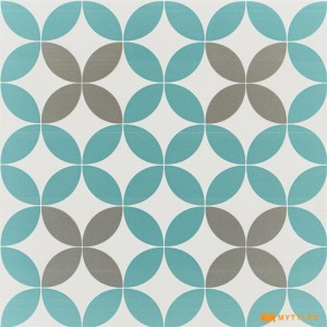 undefined-Ceramic Blue Moroccan Tile Code25905 (300x300mm, Matt)