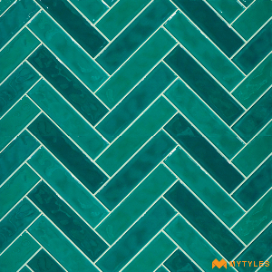 undefined-Ceramic Geometric Design Tile Code23829 (300x600mm, Glossy)