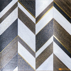 undefined-Imported Moroccan Tile Code18708 (600x600mm, Metallic)