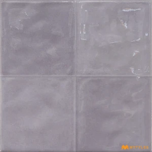 undefined-Vitrified Gray Subway Wall Tile Code38518 (200x200mm, Glossy)
