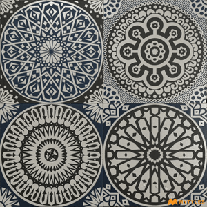 undefined-Vitrified Moroccan Tile Code2004 (200x200mm, Matt)