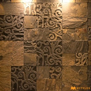 undefined-Natural Stone Wall Cladding Code18135 (Random Size, Stone)