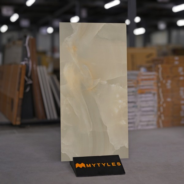 Rustic Matt Floor Tile-Vitrified Slab Tile Code18392 (600x1200mm, Carving Matt)