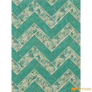 undefined-Ceramic Geometric Wall Tile Code26031HLA (300x450mm, Glossy)