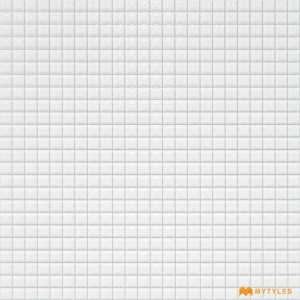 undefined-Ceramic White Mosaic Wall Tile Code31444 (300x300mm, Glossy)
