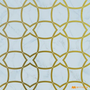 undefined-Imported White Highlighter Floor and Wall Tile Code28848 (600x600mm, Metallic)
