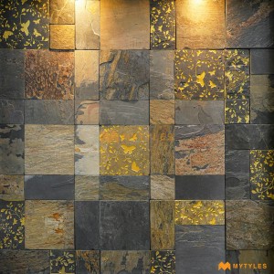 undefined-Natural Stone Wall Cladding Code18141 (300x300mm, Stone)