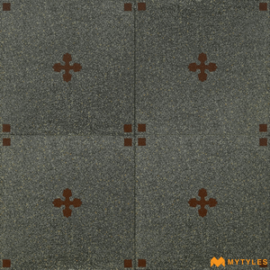 undefined-Vitrified Moroccan Tile Code18975 (300x300mm, Matt)