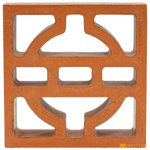 undefined-Terracotta Turs Jali Code31633 (200x200mm, Matt)