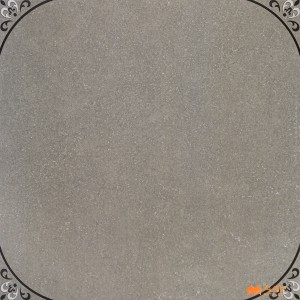 undefined-Vitrified Gray Octagon Floor and Wall Tile Code36779 (600x600mm, Carving Matt)