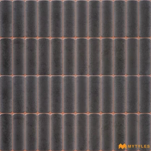 undefined-Bronze Black Matt Ceramic Textured Wall Tile Code40042 300x600mm