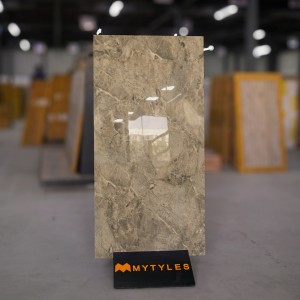 undefined-Vitrified GVT Slab Tile Code9723 (600x1200mm, Glossy)