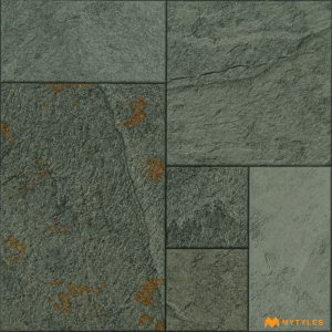 undefined-Vitrified Digital Parking Tile Code26015 (400x400mm, Matt)