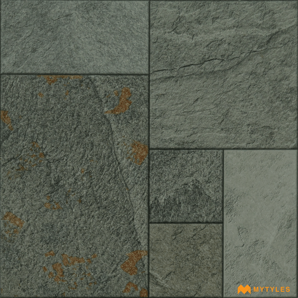 Parking Tiles-Vitrified Digital Parking Tile Code26015 (400x400mm, Matt)