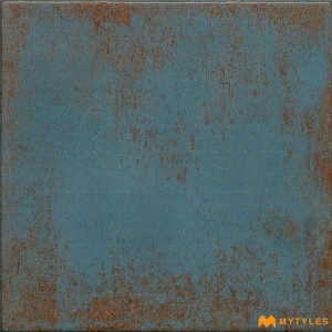 undefined-Vitrified Blue Rustic Floor and Wall Tile Code38674 (200x200mm, Matt)