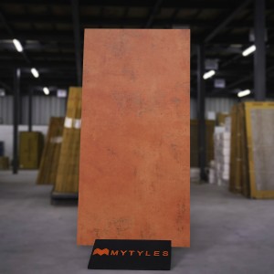 undefined-Vitrified Terracotta Floor and Wall Tile Code32460 (600x1200mm, Carving Matt)