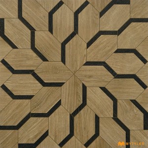 undefined-Vitrified Wooden Moroccan Tile Code29810 (600x600mm, Matt)