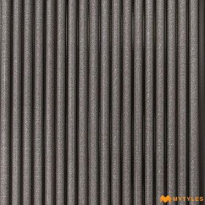 undefined-Gray Louver Wall Panels Code34811 (150x2400mm, Matt)