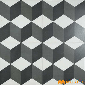 undefined-Vitrified Moroccan Tile Code4456 (300x300mm, Matt)