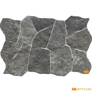 undefined-Imported Gray Elevation Wall Tile Code33620 (400x620mm, Matt)