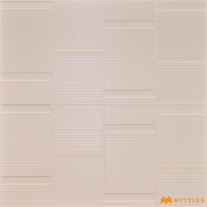 undefined-Ceramic Pink Textured Wall Tile Code27277 (300x600mm, Matt)