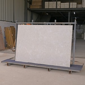 undefined-Vitrified Gray Floor and Wall Tile Code33335 (1200x1800mm, Satin)